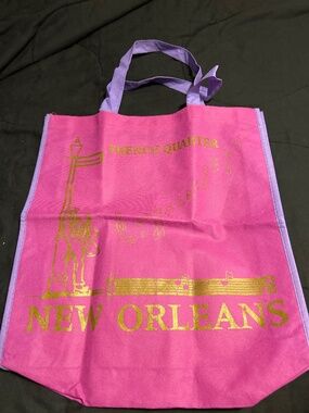 New Orleans French quarter shopping bag